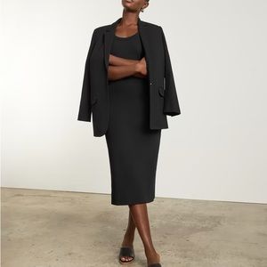 Everlane Ribbed Cotton Tank Dress - Small